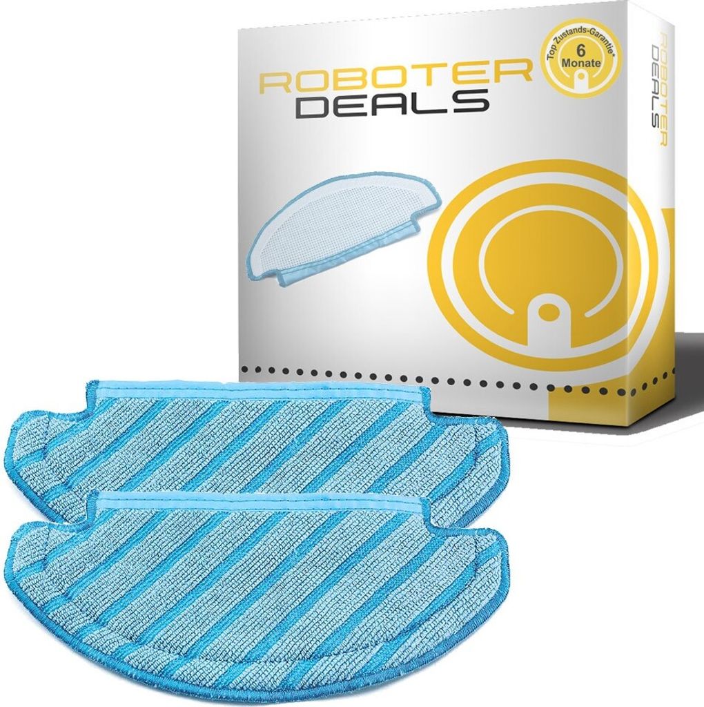 Mikrofaserpad (2 Stück) für Ecovacs Deebot N8, N8 Pro, N8 Pro Plus