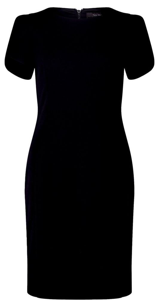 Vera Mont Damen Cocktailkleid Kurzarm Schwarz,34 Produktbild 