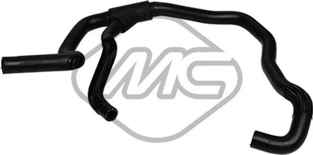 Tuyau de radiateur renforcé Metalcaucho 7756 - Qualité OE 924102756R