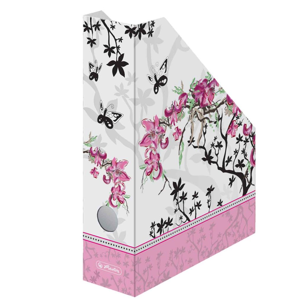 Herlitz Wellpappe Stehsammler Ladylike "Bloom" DIN A4 Produktbild 
