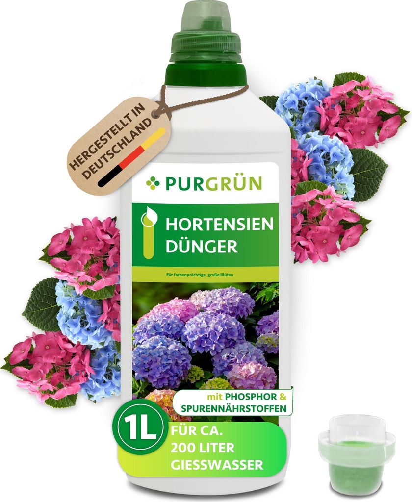 Purgrün Hortensiendünger 1 Liter, Produktbild 