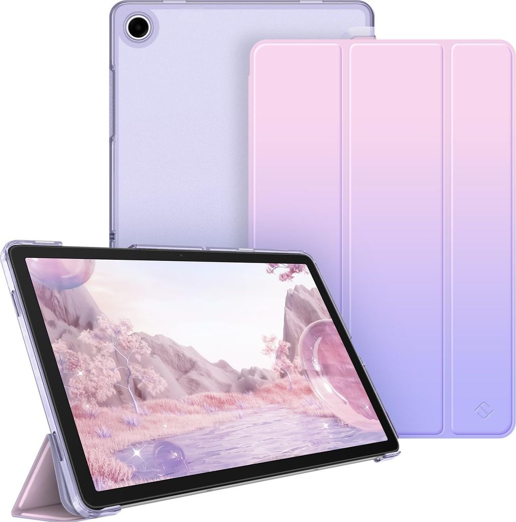 Fintie Hülle für Samsung Galaxy Tab A11+ Plus 11" 2025 / Tab A9+ Plus 11 Zoll 2023 Tablet, Ultradünn Schutzhülle mit Translucent Rückseite Cov...