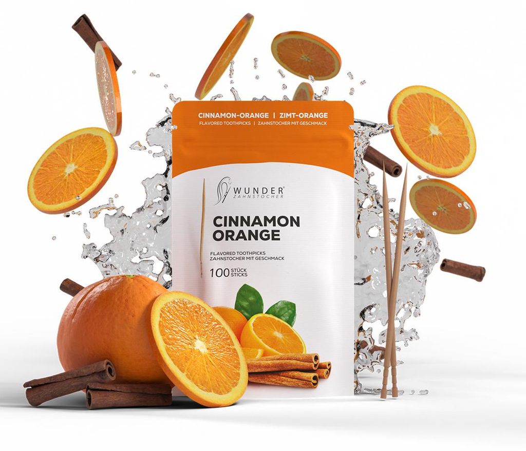 Wykałaczka Miracle Cinnamon-Orange Refill Pack 100 szt Zdjęcie produktu 