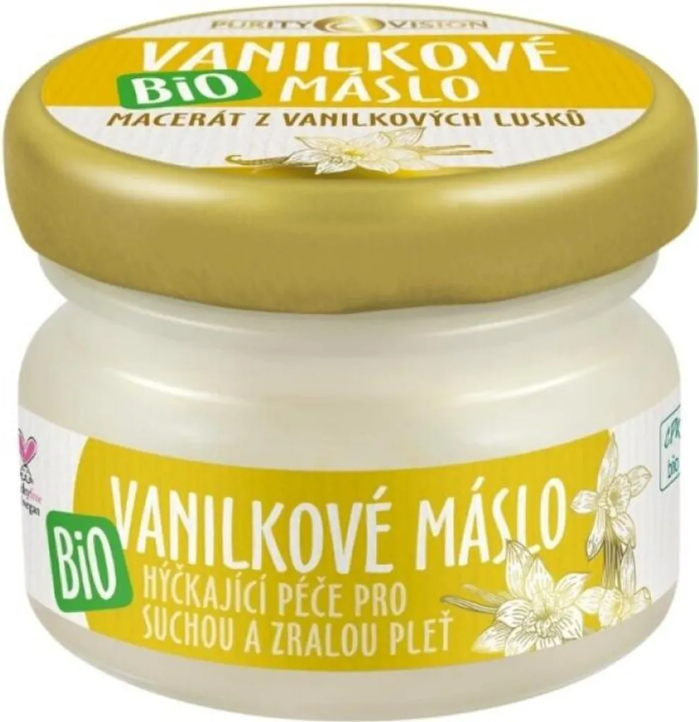 PURITY VISION Burro di vaniglia biologico 70 ml