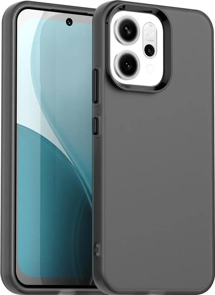 Custodia Oppo Reno14 F / FS Nero Opaco - Cover Phonesta HardFrost