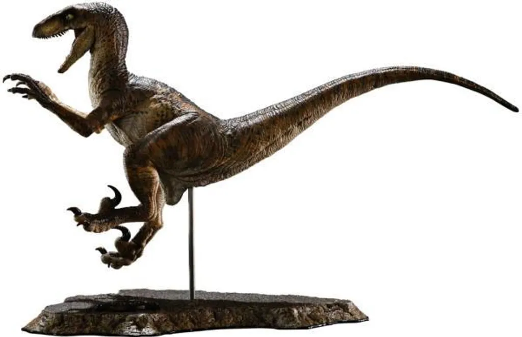 Statue Velociraptor deco geek pour vitrine Jurassic Park 1/10 21cm - 36