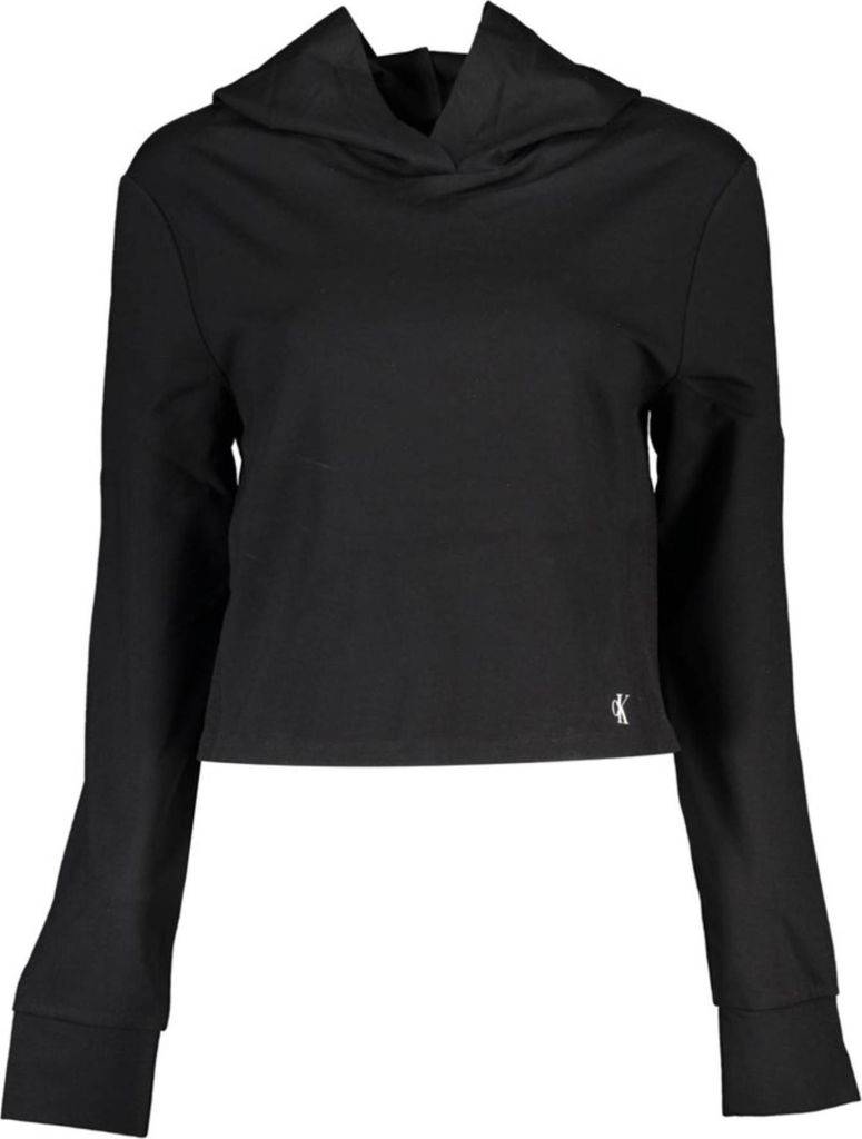 CALVIN KLEIN SWEATSHIRT OHNE REISSVERSCHLUSS DAMEN SCHWARZ : Farbe - Schwarz, Größe - XL Größe: XL Farbe: Schwarz