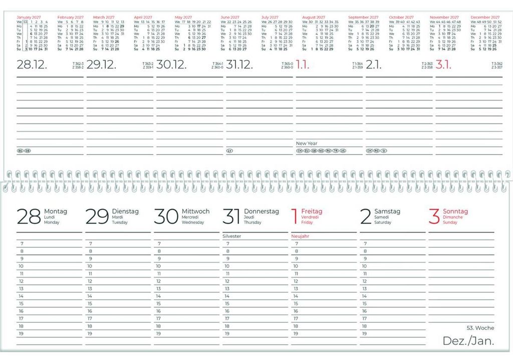 ZETTLER KALENDER 116-0015 (661117) ZETTLER KALENDER, stolní Obrázek produktu 
