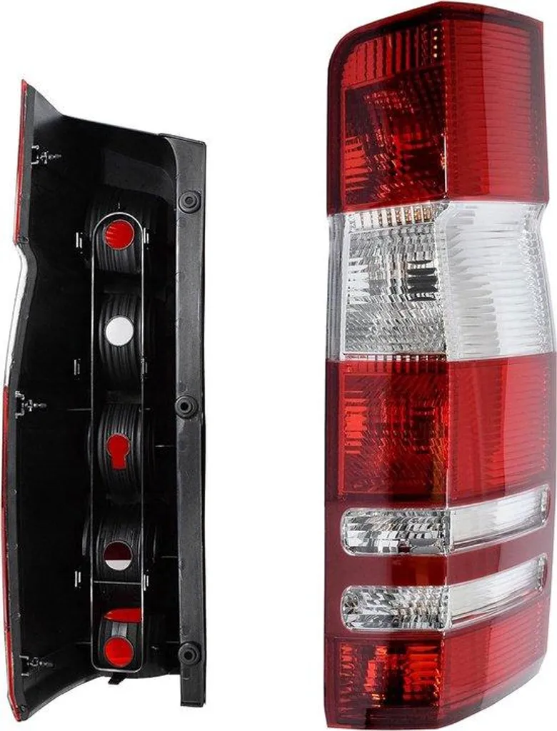 Feu arrière gauche pour réparation auto - Éclairage rouge-blanc 25W
