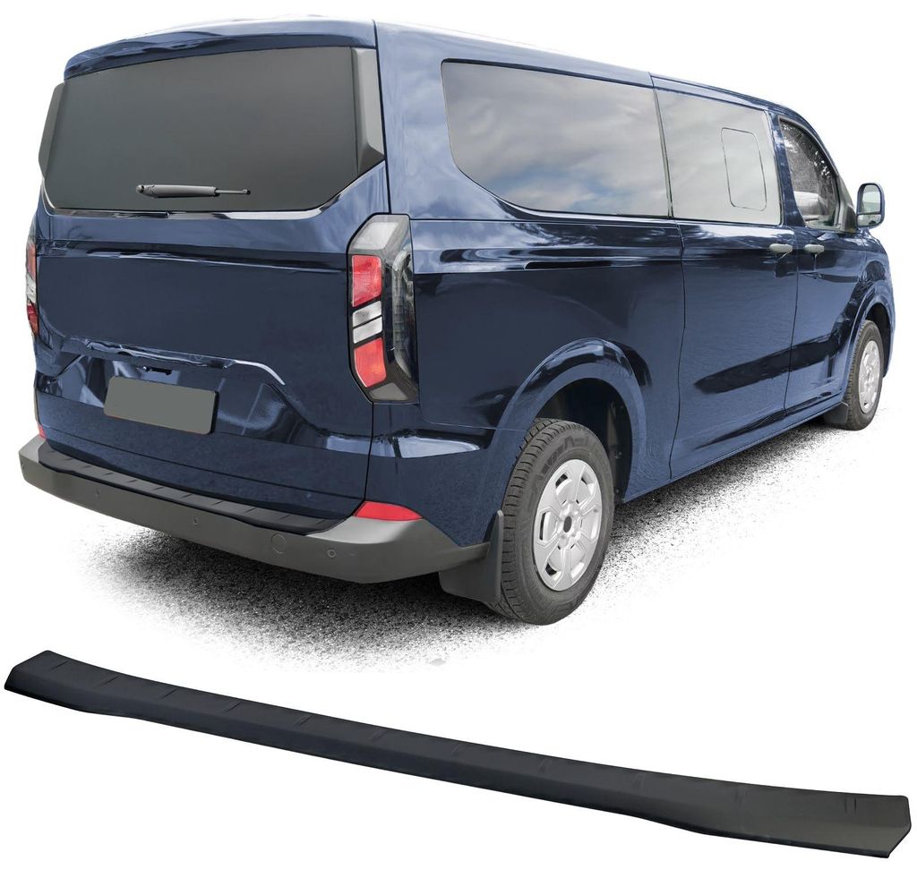 Für Ford Tourneo Transit Custom ab 2023- Premium Ladekantenschutz Schutz Schwarz in der Farbe Schwarz von Carparts-Online GmbH