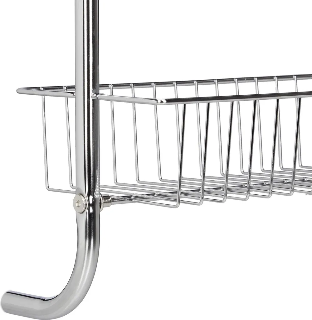 Rangement de douche à suspendre chromé pour optimiser votre intérieur