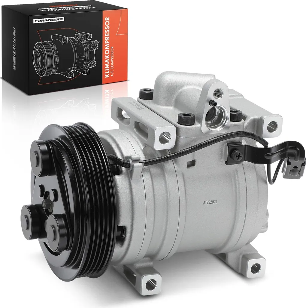 Compresseur Climatisation 4 Nervures pour Hyundai i10 PA 1.1L 08-11