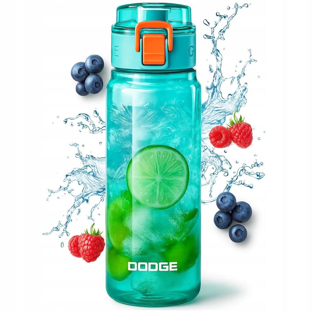 Tritan Trinkflasche 550 ml BPA-frei mit Skala – Auslaufsicher, mit Trageschlaufe – Trinkflasche für Schule, Sport, Arbeit, Getränke