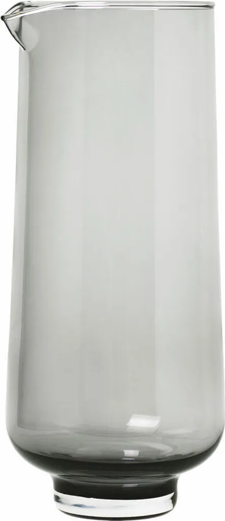 Caraffa in Vetro Grigio Fumo Blomus FLOW | Eleganza per la tua Casa