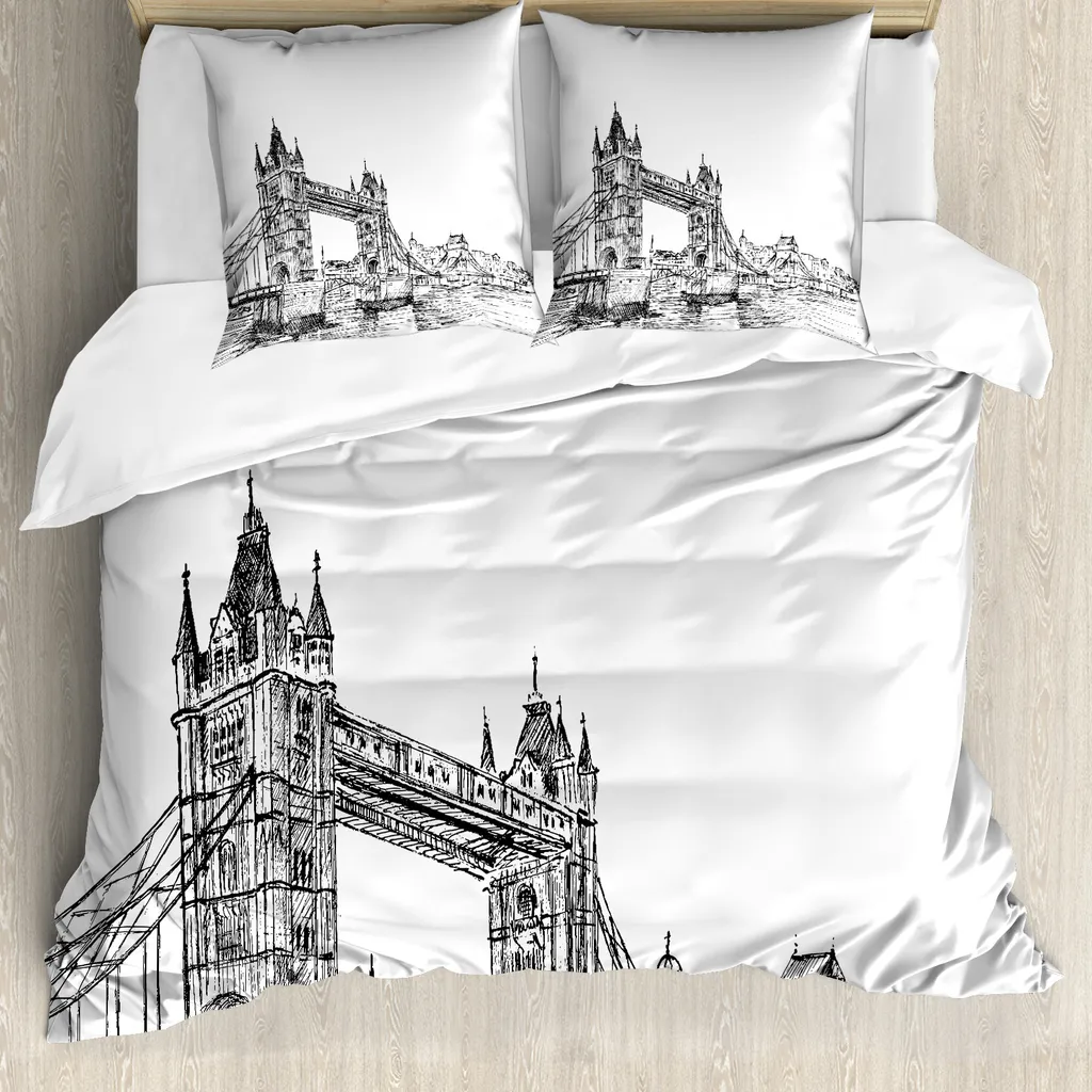 Copripiumino Londra Tower Bridge 200x200 - Urban Style Antiacaro