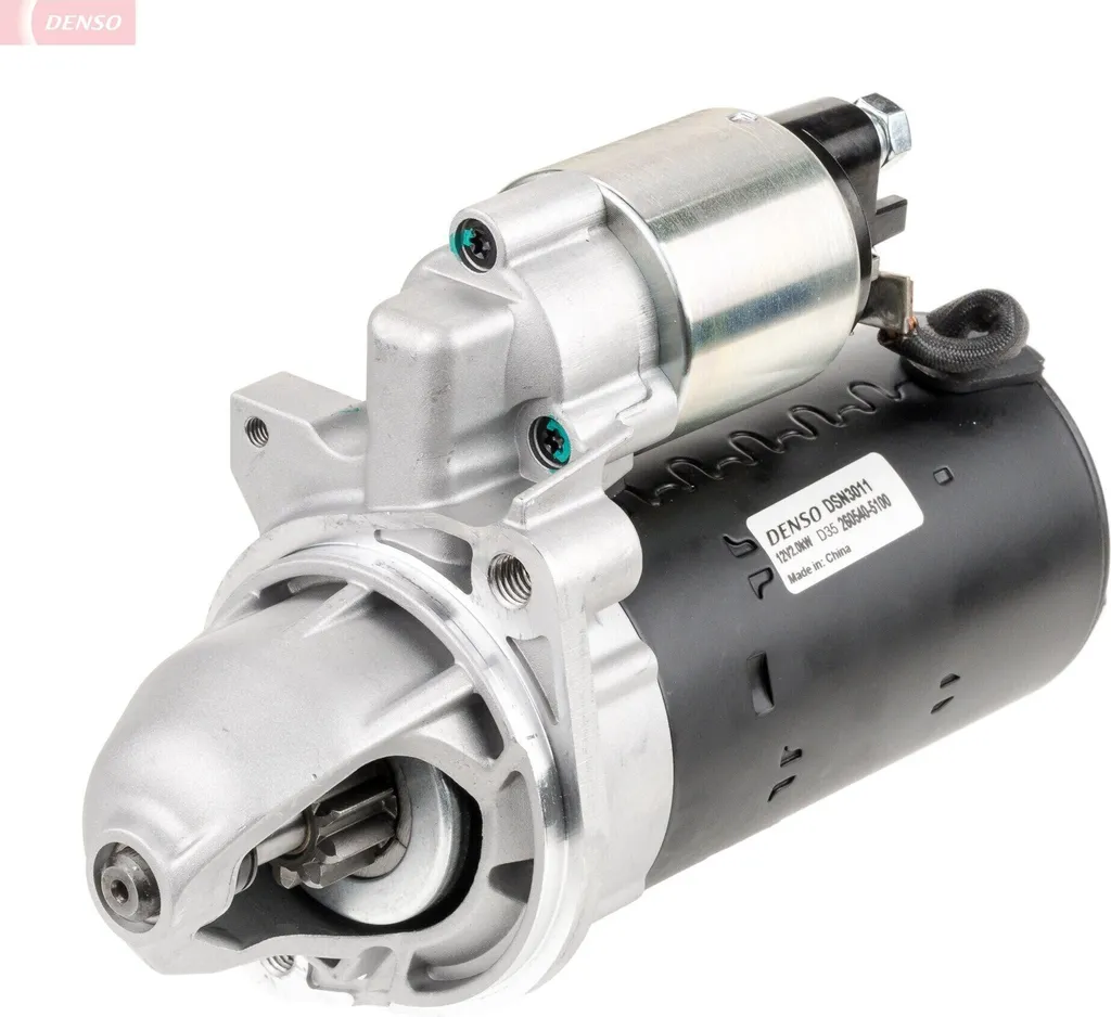 Démarreur DENSO DSN3011 d'Origine pour Moteur Diesel et Essence 1.2kW