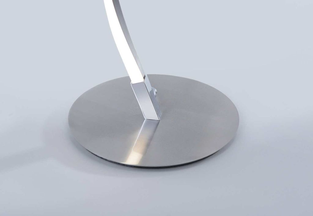Paul Neuhaus stojacia lampa Sileda oceľ Obrázok produktu 4