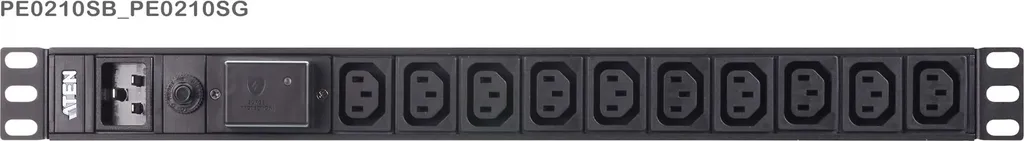 Multiprise Rackable 19 Pouces 1U 10 Prises C13 avec Parafoudre ATEN 16A