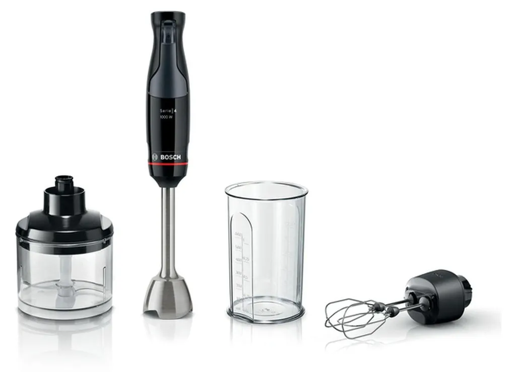 Mixeur à Bâton Bosch MSM4B624 ErgoMaster 800W Technologie QuattroBlade