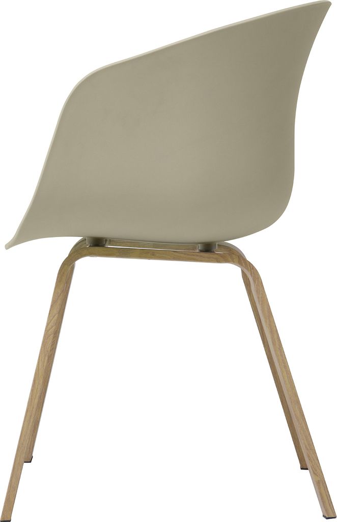 SalesFever Esszimmerstuhl 2er Set | Sitzschale Kunststoff | Produktbild 5