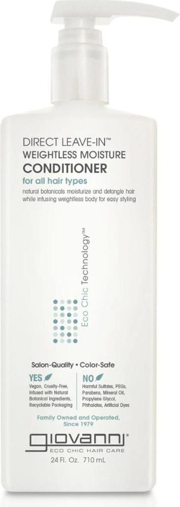 Giovanni Direct Leave-In Weightless Moisture Conditioner 710ml