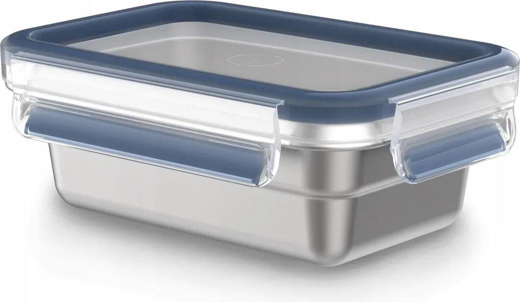 Lunchbox Inox 0,5L Tefal Masterseal Idéale pour Déjeuner au Bureau Bleu