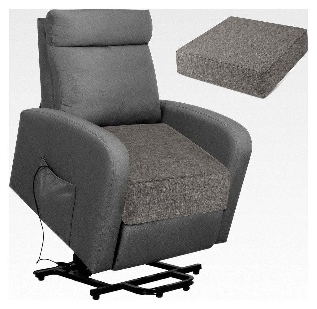 Relaxkissen für Senioren, 50,8 x 50,8 x 12,7 cm, großes Sitzkissen für Couch, Sessel und Korbstühle, quadratische Stuhlkissen mit rutschfester ...
