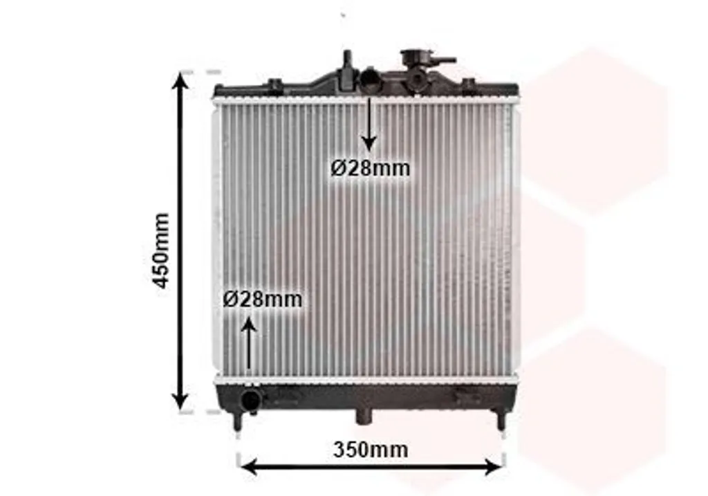Refroidisseur d'eau Moteur pour KIA Picanto SA - Radiateur Qualité