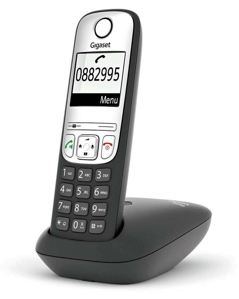 Analógový telefón Gigaset A690 čierny strieborný Obrázok produktu 
