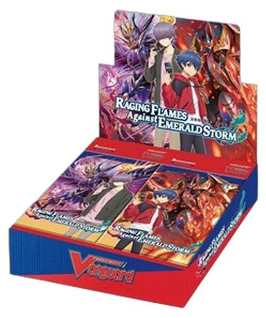 Cardfight!! Vanguard Raging Flames Against Emerald Storm Booster Box
