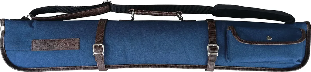 Sacoche billard Laperti 2B-2S bicolore avec rangements pour accessoires