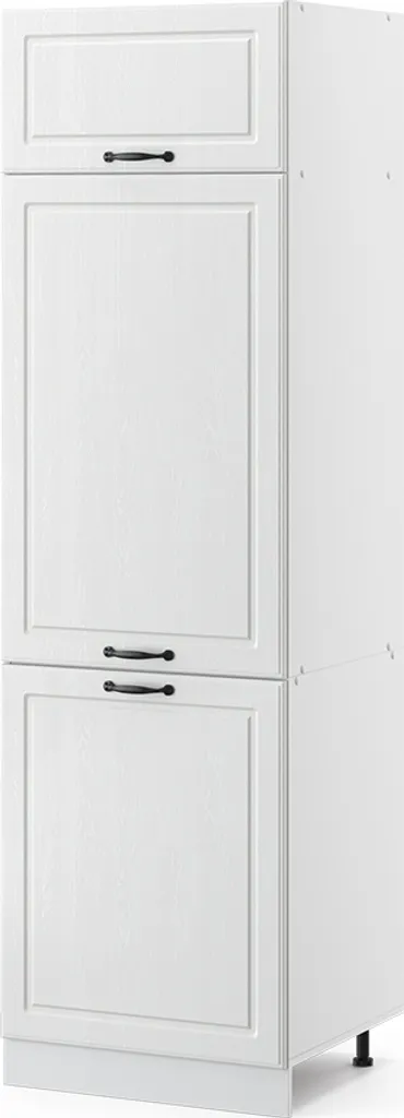 Meuble haut pour frigo encastrable 60cm Vicco R-Line Blanc campagne
