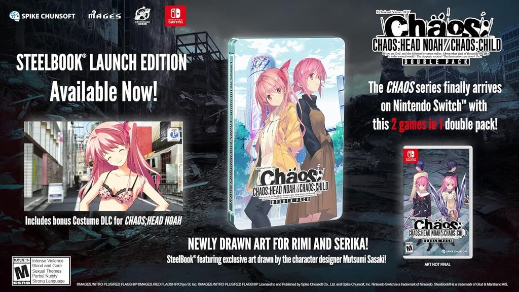 Chaos: Head Noah / Chaos: Child Double Pack (SteelBook Launch Edition)