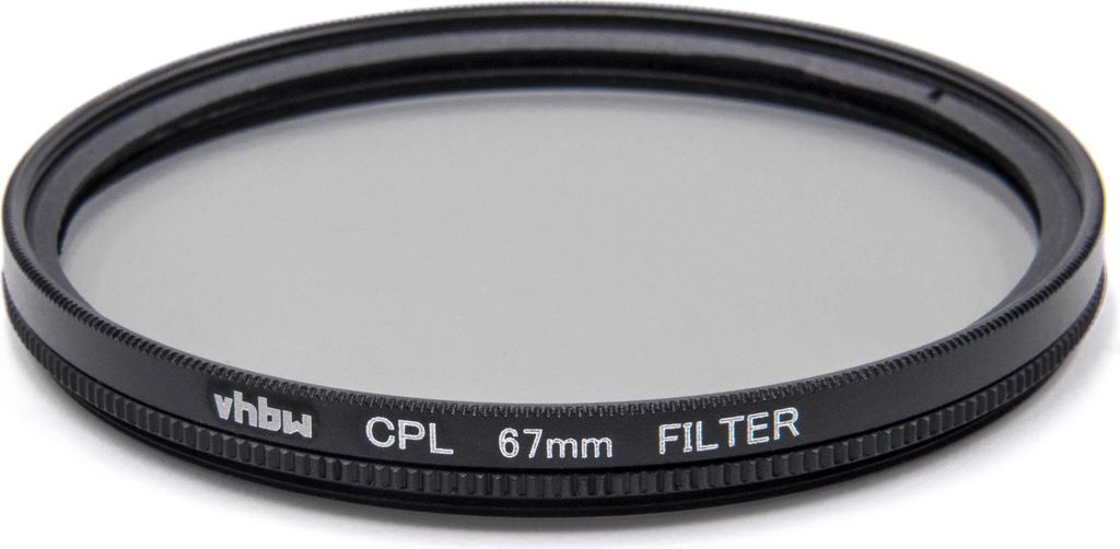 vhbw Universal Polarisationsfilter für Kamera Objektive mit Produktbild 
