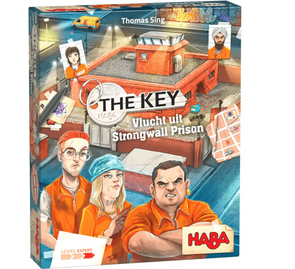 The Key Évasion de Strongwall Prison - Jeu d'Enquête Expert Haute Difficulté