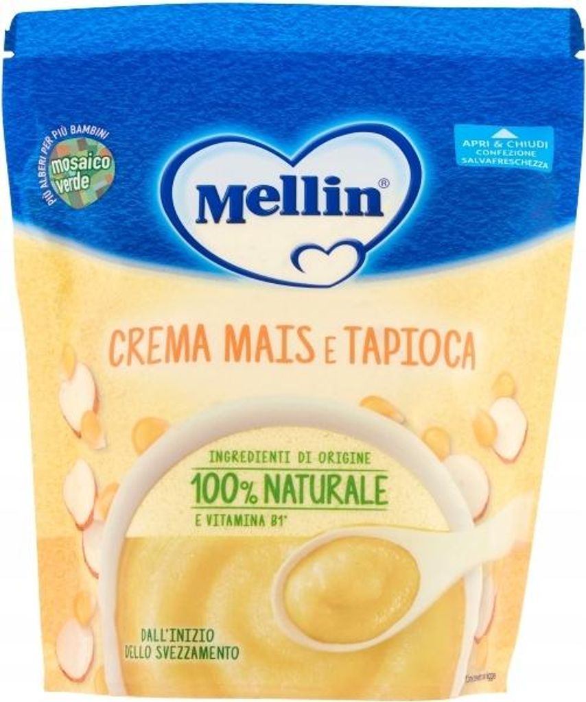 Crema di Mais und Tapioca Maisbrei 200g - Mellin Produktbild 