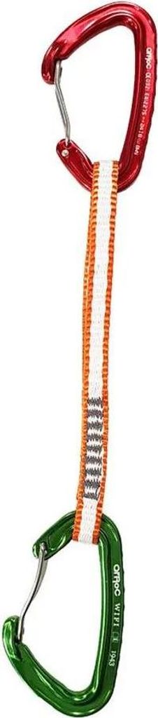 Qi ́roc Wifi Straight/curve Clip+express Dyneema 10x170 Mm Expressschlinge Orange,Schwarz Orange,Schwarz One Size