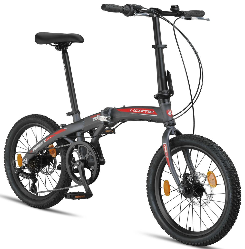 Licorne Bike Phoenix 2D Cross 20 palcový hliníkový skládací Obrázek produktu 