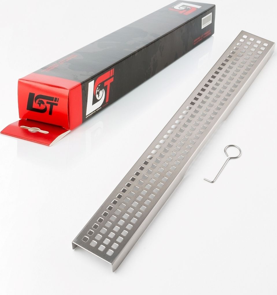 Duschrost Quadrate Ablaufabdeckung Abdeckgitter für 500 x 70 mm Duschrinne