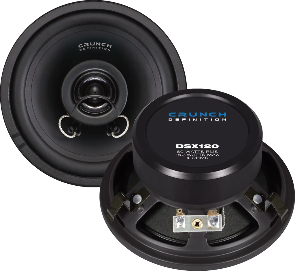 Haut-parleur coaxial 12 cm CRUNCH DSX-120 pour kit audio voiture 2 voies