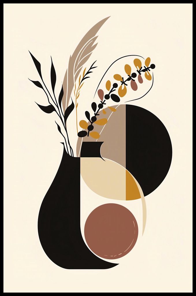 Plakat 56,6x86,4cm Farben im Garten