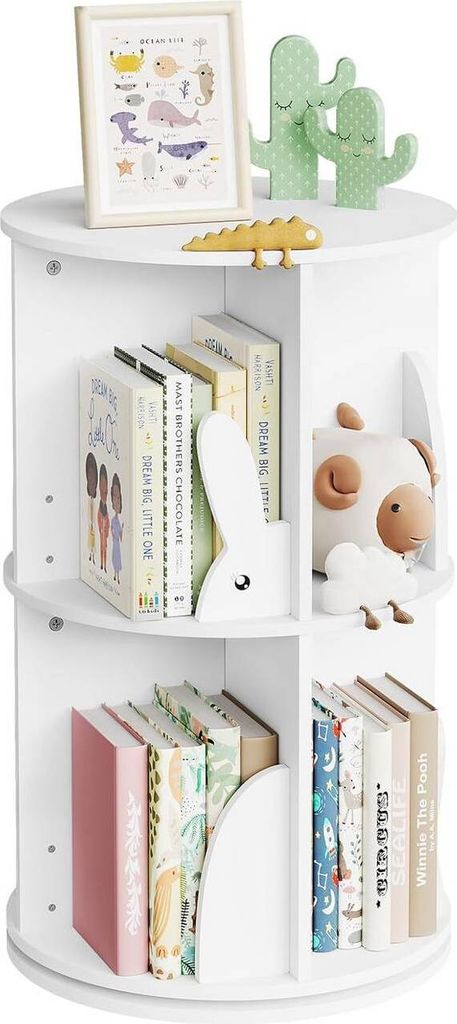 WOLTU Bücherregal Kinder, drehbares Kinderregal mit 2 Produktbild 