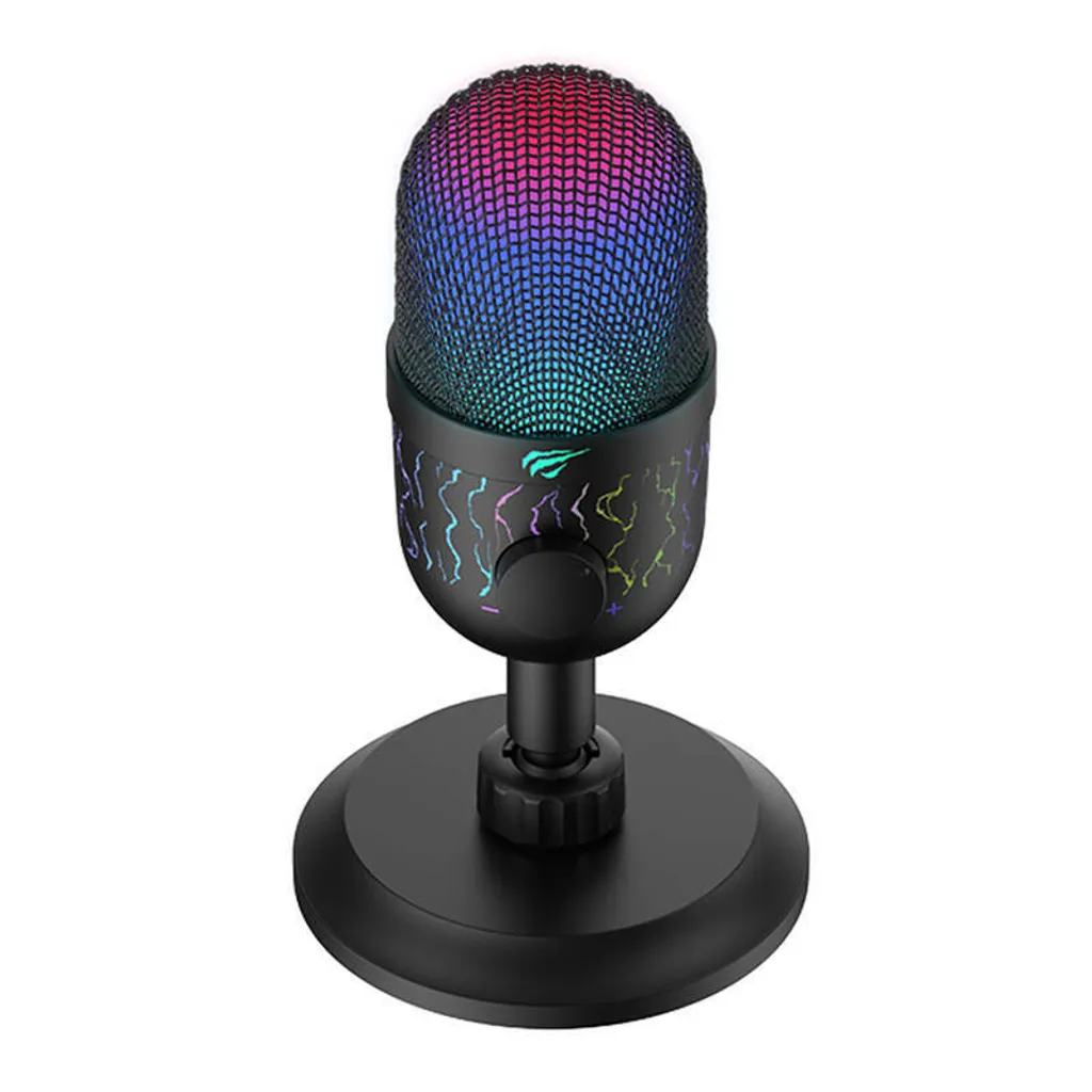Micro Gaming USB Havit GK52 - Microphone de Bureau avec Rétroéclairage - 5