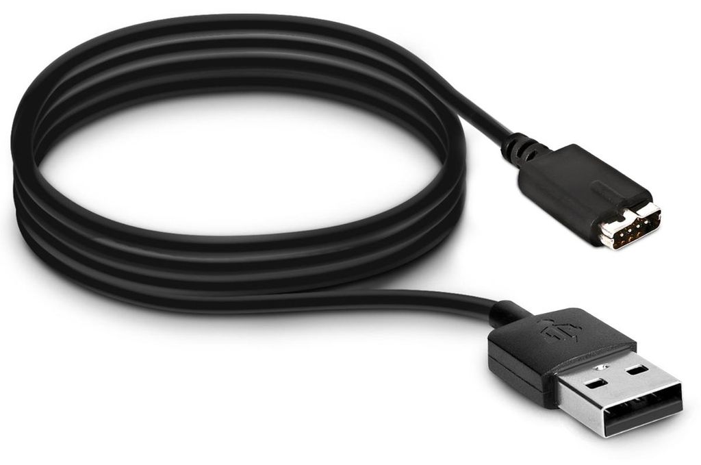 kwmobile Smartwatch Ladekabel für Polar M430 USB Ladekabel für Smartwatch - Smart Watch Aufladekabel - Fitnesstracker Ersatzkabel - Schwarz