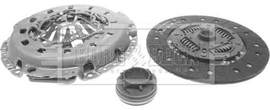 BORG & BECK HK2522 Kupplungssatz OE kompatibel mit A4 8E, A6 4F, Passat 3B