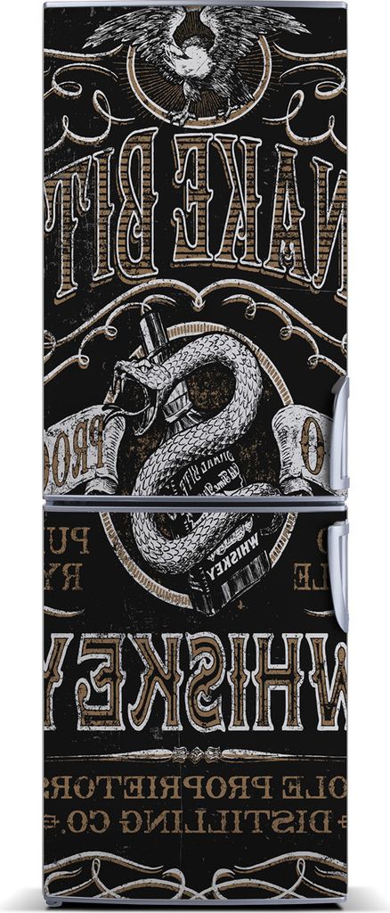 Tulup Kühlschrankdekoration - Magnetmatte - 70 cm x 190 cm - Magnet auf dem Kühlschrank - Sagen Wir Whiskey