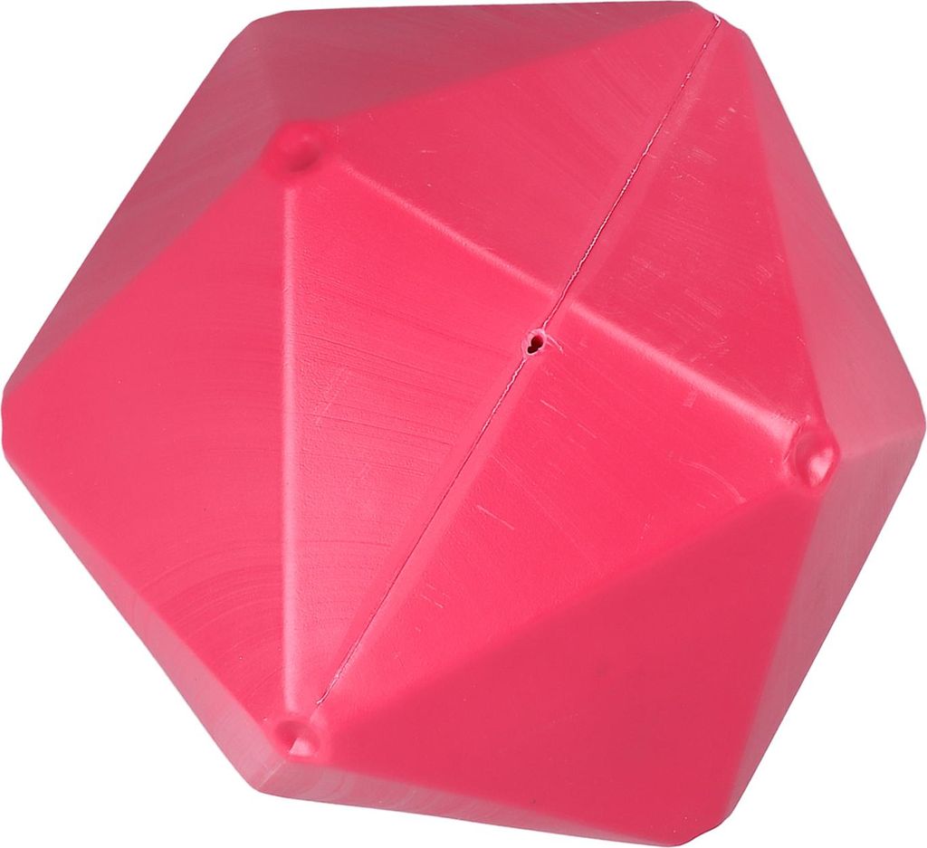 Horse Treat Ball Fun Polygon Slow Feed Hay Play Toy Feeder für die Verfolgung des Herdens