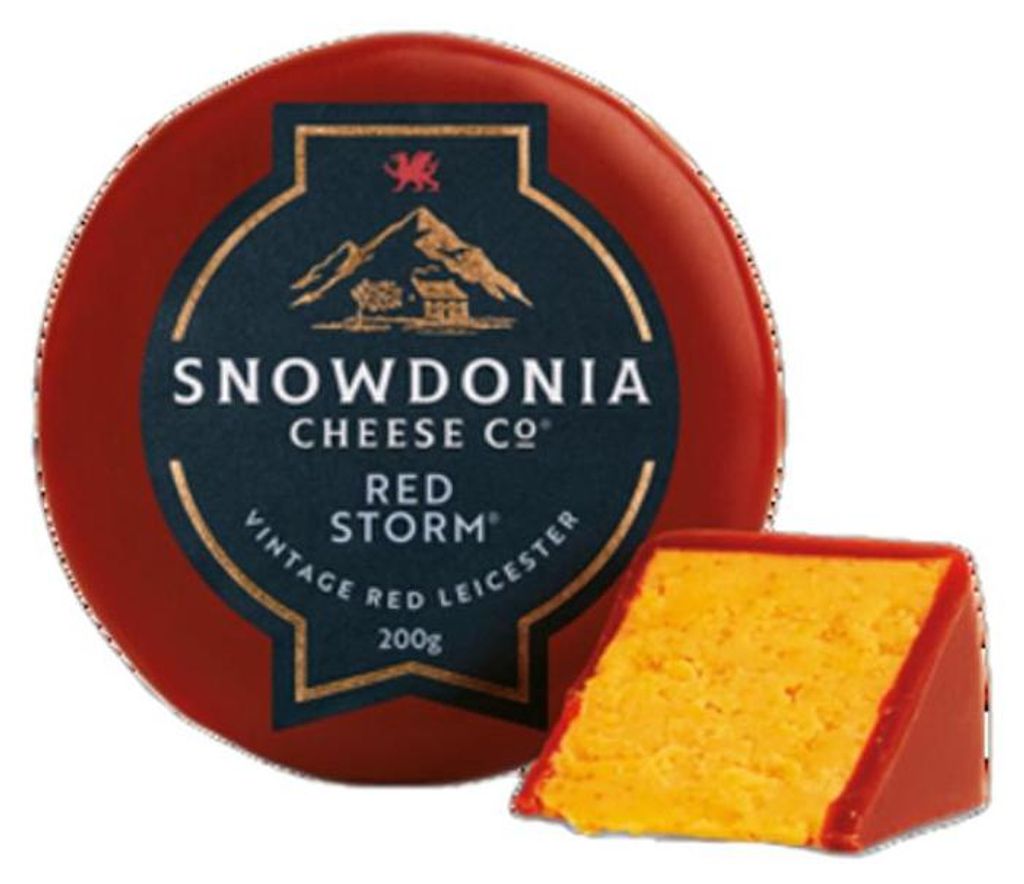 Sýr Cheddar Red Storm 200g - Snowdonia Obrázek produktu 
