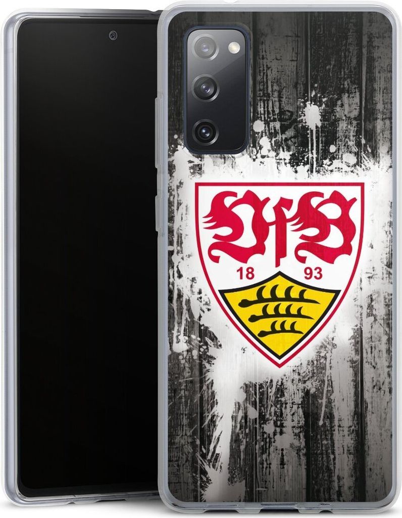 DeinDesign Handyhülle für Samsung Galaxy S20 FE 5G Silikon Hülle Case Smartphone Schutzhülle Bundesliga Offizielles Lizenzprodukt VfB Stuttgart