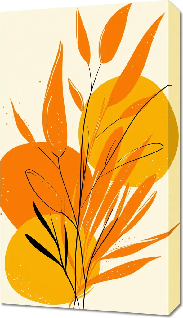 Quadro Canvas 40x70 Vibrazione Estiva - Stampa Artistica Alta Definizione